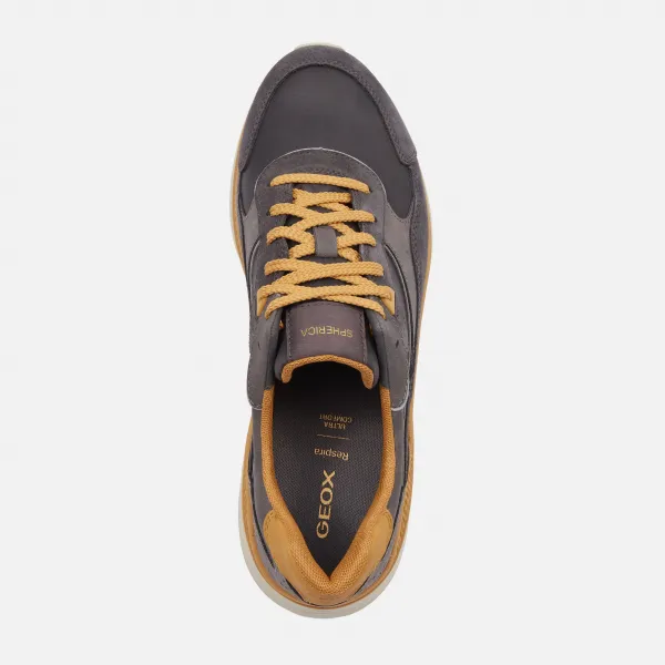 Grey men's sneakers Geox Spherica Actif X1 - Men's