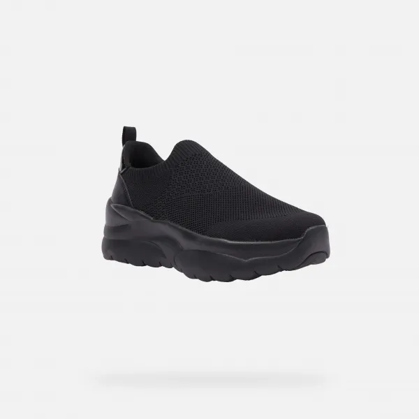 Black women's sneakers Geox Xtros - Women's