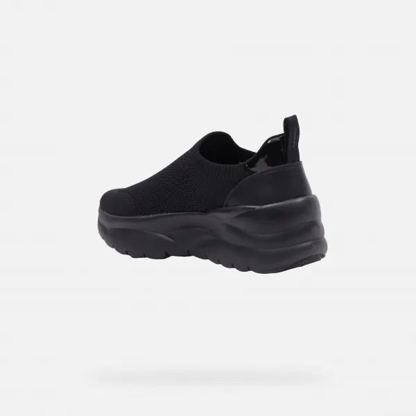 Black women's sneakers Geox Xtros - Women's