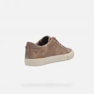 Brown women's sneakers Geox Emmeleny - Women's