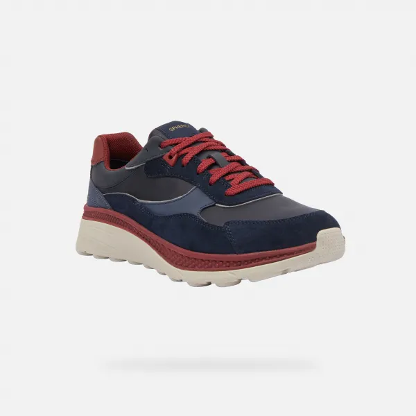 Dark blue men's sneakers Geox Spherica Actif X1 - Men's