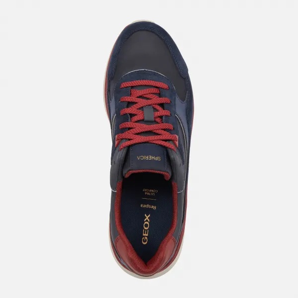 Dark blue men's sneakers Geox Spherica Actif X1 - Men's