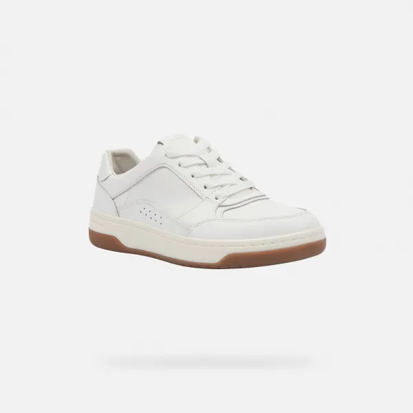 White women's sneakers Geox Sedral Court - Women's