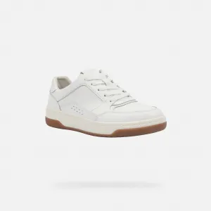 White women's sneakers Geox Sedral Court - Women's