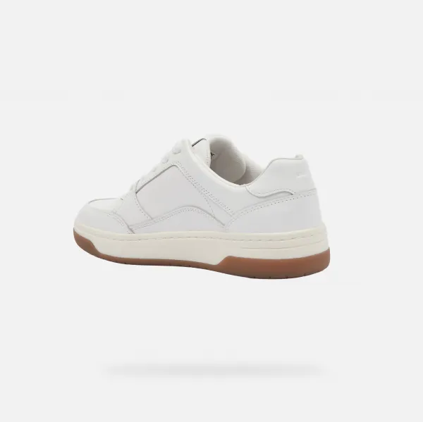 White women's sneakers Geox Sedral Court - Women's