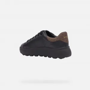 Black women's sneakers Geox Spherica EC4.1 - Women's