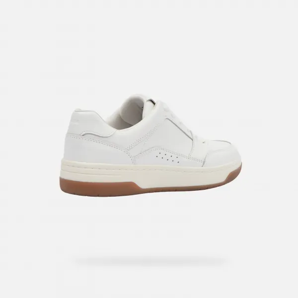White women's sneakers Geox Sedral Court - Women's