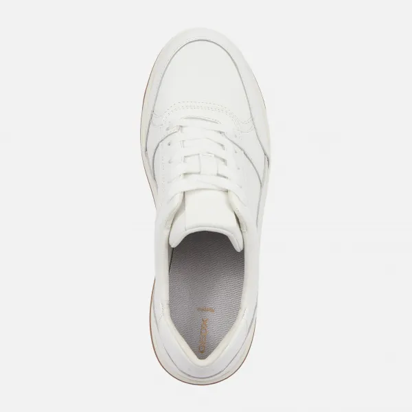 White women's sneakers Geox Sedral Court - Women's