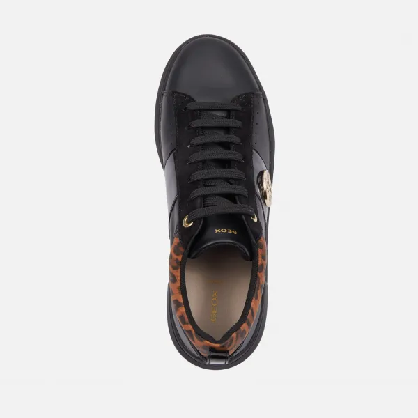 Black women's sneakers Geox Dalyla - Women's