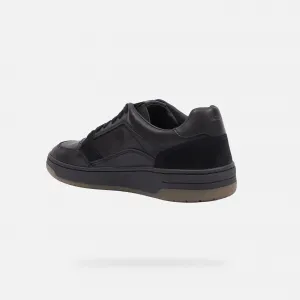 Black men's sneakers Geox Sedral Court - Men's