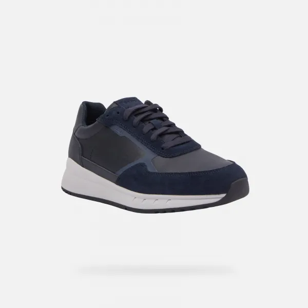 Grey men's sneakers Geox Branthon - Men's