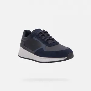 Grey men's sneakers Geox Branthon - Men's
