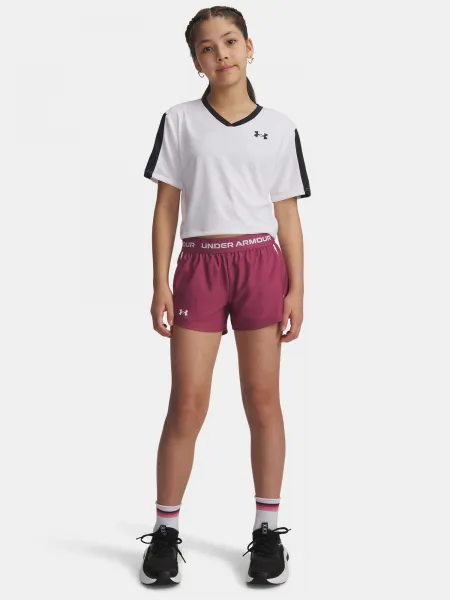 Girls' shorts Under Armour G Tech Play Up Short-RED - Girls