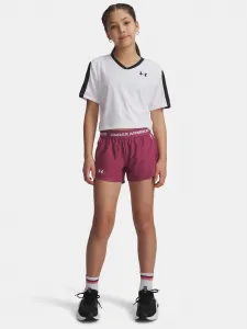 Girls' shorts Under Armour G Tech Play Up Short-RED - Girls