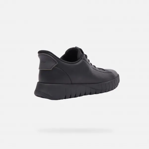 Black women's sneakers Geox Flextride Plus Fast in - Women's