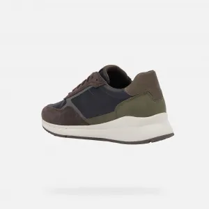 Dark blue men's sneakers Geox Branthon - Men's