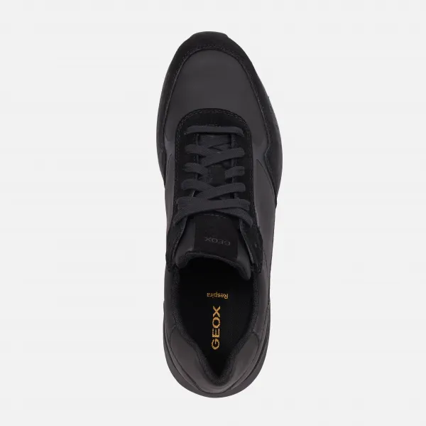 Black men's sneakers Geox Branthon - Men's
