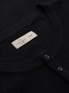 Pánsky sveter OMBRE Sweater OM-SWSW-0182 V-2 black