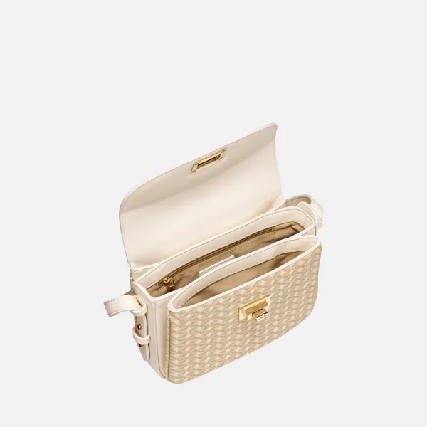 Cream women's handbag Geox Kleopy - Women's