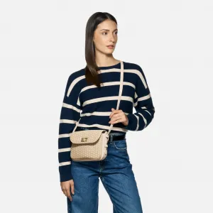 Cream women's handbag Geox Kleopy - Women's