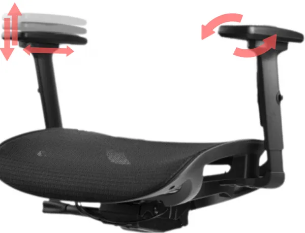 MERCURY Ergonomická kancelárska stolička TERRA JNS-103A, čierna
