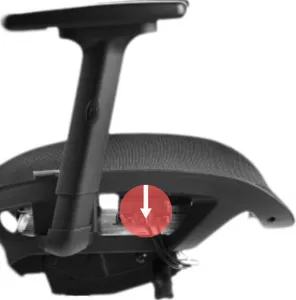 MERCURY Ergonomická kancelárska stolička TERRA JNS-103A, čierna