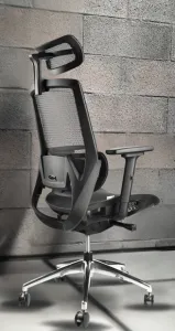 MERCURY Ergonomická kancelárska stolička TERRA JNS-103A, čierna