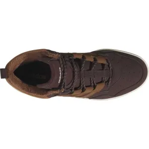 adidas HOOPS 4.0 MID WINTERIZED Pánske zimné tenisky, hnedá, veľkosť 44 2/3
