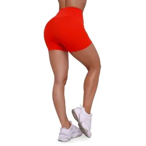 GymBeam BEAT Dámske šortky, červená, veľkosť