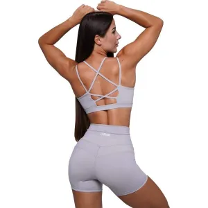 GymBeam FIT  Dámske šortky, sivá, veľkosť
