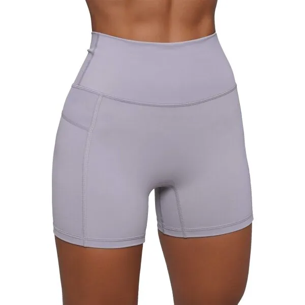 GymBeam FIT  Dámske šortky, sivá, veľkosť