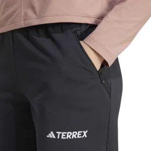 adidas W MULTI TERREX KNIT PANTS Dámske outdoorové nohavice, čierna, veľkosť