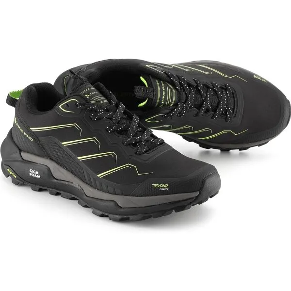 ALPINE PRO MURS Pánska outdoorová obuv, čierna, veľkosť