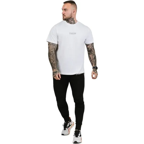 GymBeam FIT  Pánske tričko, biela, veľkosť