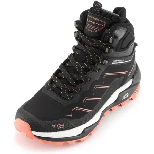 ALPINE PRO VERNIA MID Dámska outdoorová obuv, čierna, veľkosť