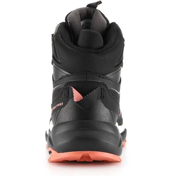 ALPINE PRO VERNIA MID Dámska outdoorová obuv, čierna, veľkosť
