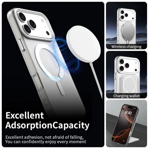 Techsuit CandyCase MagSafe, iPhone 17 Pro, biely