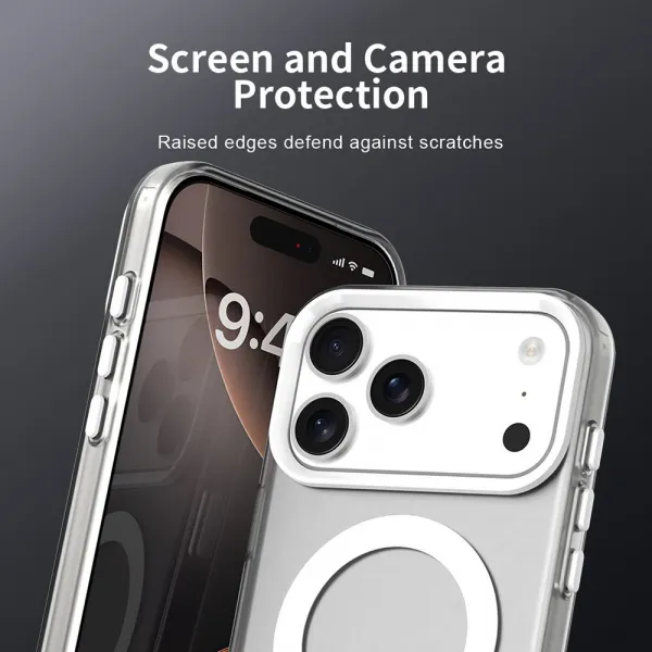 Techsuit CandyCase MagSafe, iPhone 17 Pro, biely