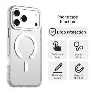 Techsuit CandyCase MagSafe, iPhone 17 Pro, biely