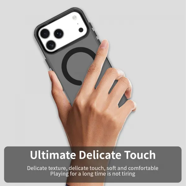 Techsuit CandyCase MagSafe, iPhone 17 Pro, čierne