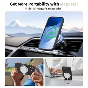Tech-Protect Silicone MagSafe kryt na iPhone 17, čierny
