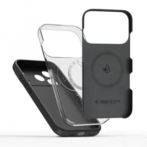 Tech-Protect Silicone MagSafe kryt na iPhone 17 Pro Max, čierny