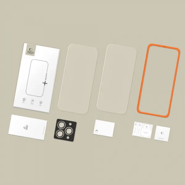Tech-Protect Easy Set 3x ochranné sklo na iPhone 16 Pro / 17 Pro