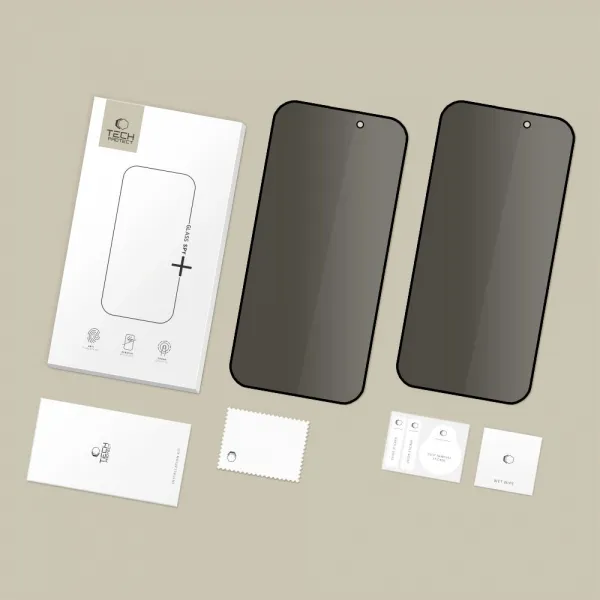 Tech-Protect Glass Spy 2x ochranné sklo na iPhone 16 Pro Max / 17 Pro Max