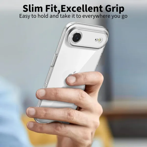 Tech-Protect FlexAir kryt na iPhone 17 Air, priesvitný