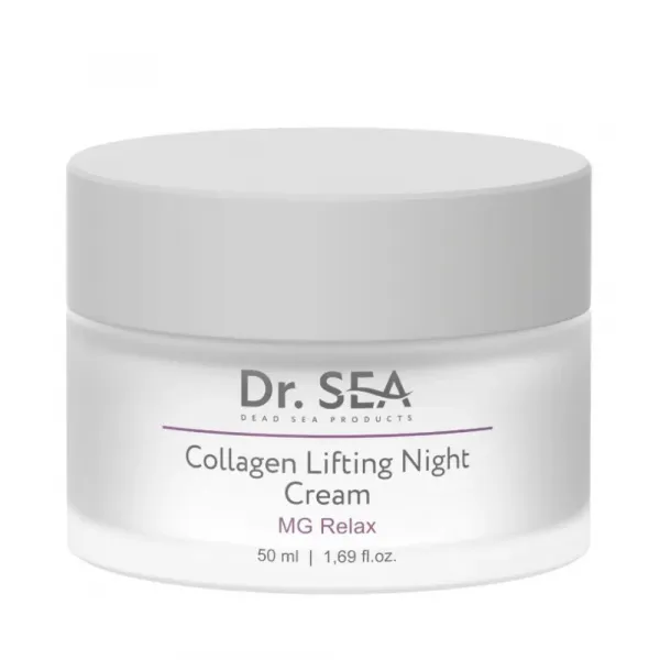 Kolagénový nočný krém s liftingovým efektom a vitamínom E - 50 ml - Dr. Sea