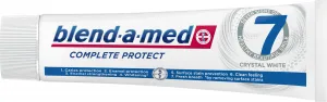 Blend-a-med Protect 7 Crystal White zubná pasta pre kompletnú ochranu zubov 100 ml