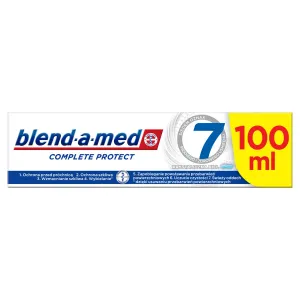 Blend-a-med Protect 7 Crystal White zubná pasta pre kompletnú ochranu zubov 100 ml
