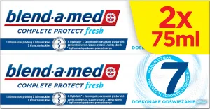 Blend-a-med Protect 7 Extra Fresh zubná pasta pre svieži dych 2x75 g