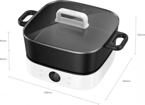Xiaomi Multifunkčný hrniec Hot Pot 6L čierny EU BHR9704EU